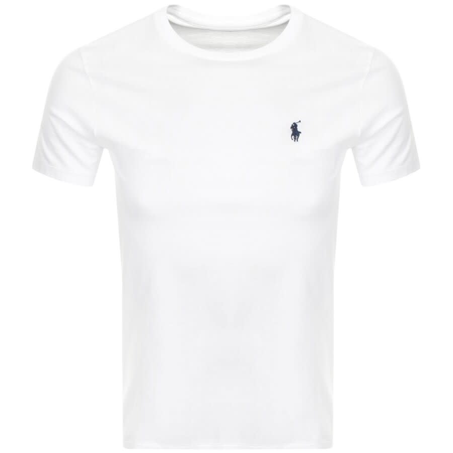 Ralph Lauren Crew Neck T Shirt White | Mainline Menswear us